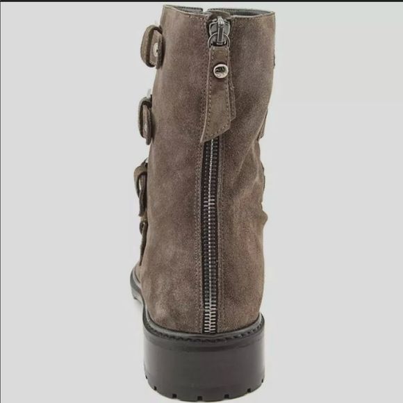 STUART WEITZMAN Jitterbug Suede Boot Seal 8 - Picture 3 of 16